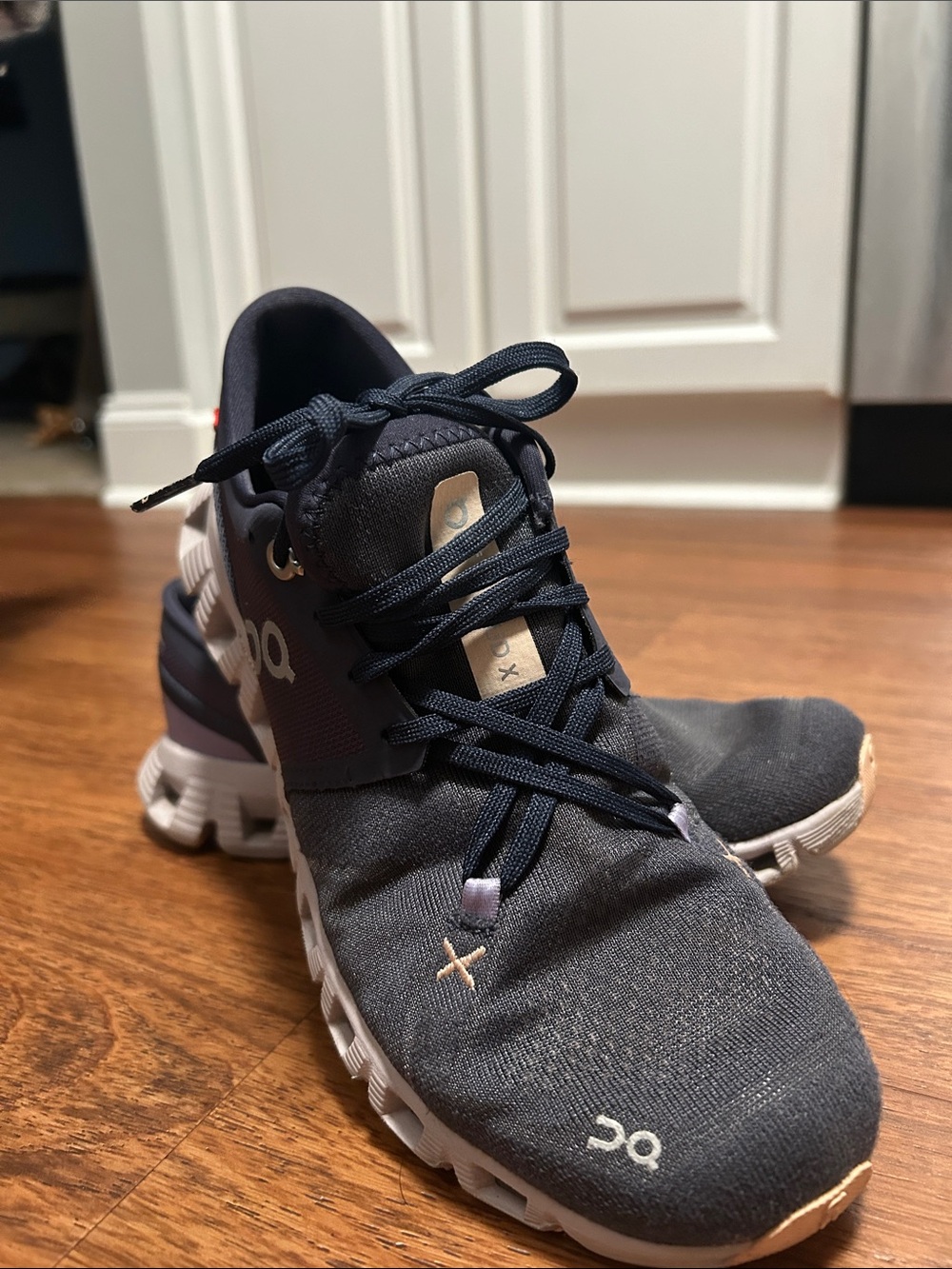 On Cloys X Running Womens Athletic Shoe - purple